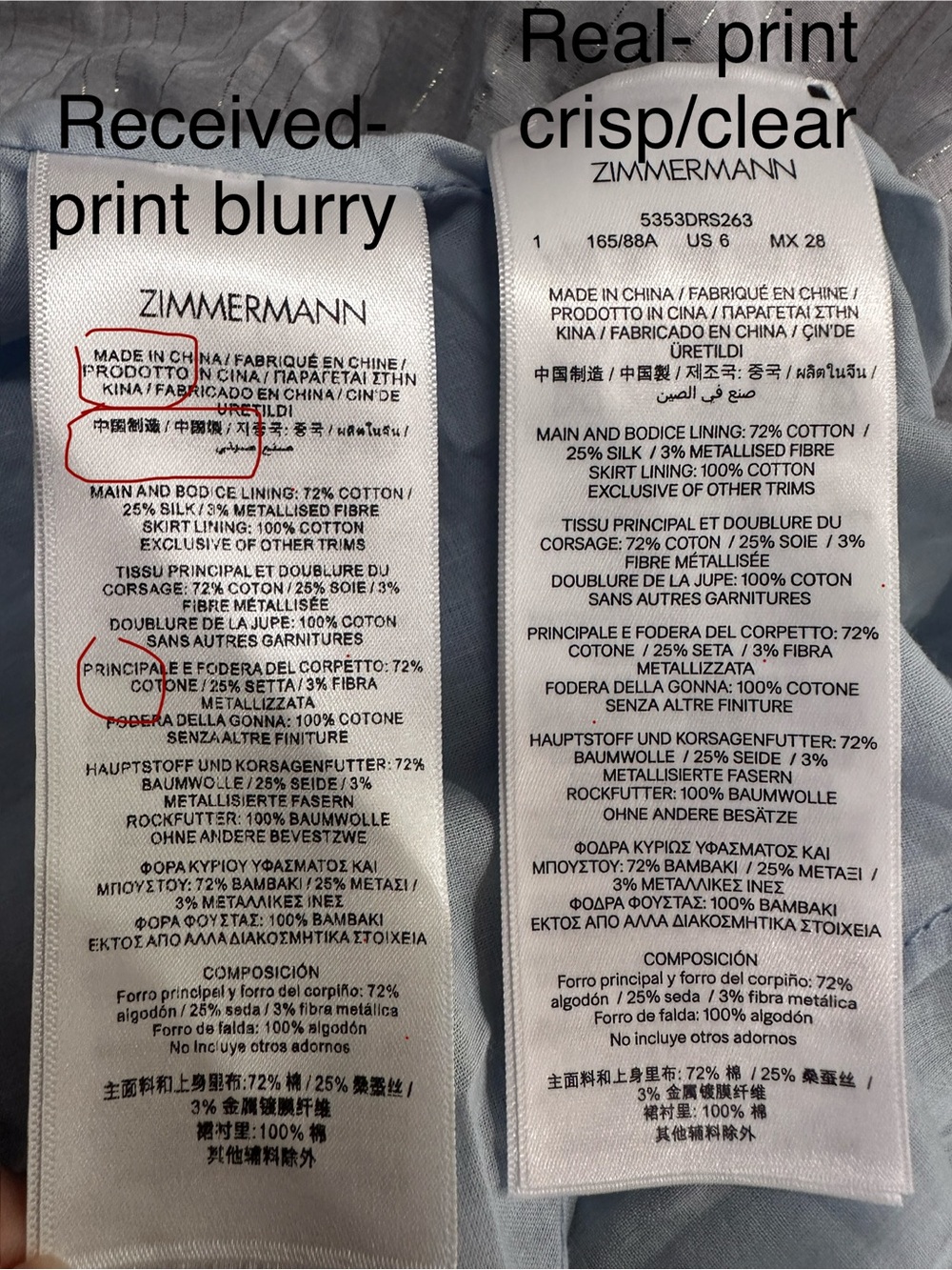 Zimmermann daylight dress BE AWARE OF COUNTERFEITS (NOT FOR SALE) - Picture 2 of 4